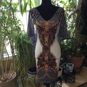 Women’s Bejeweled Look Bodycon Dress